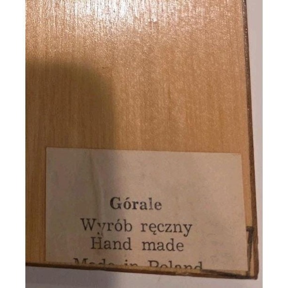 Vintage Polish Folk Art Wooden Wall Plaques Set Handmade In Poland Regional... - Picture 7 of 15